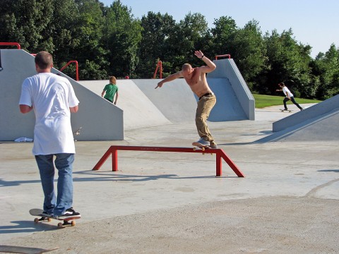 “Party in the Park” at the Heritage Park Skate Park.