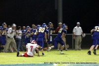 Dylan Ragsdale running back an interception Friday night for a touchdown.