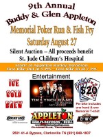 Buddy and Glen Appleton Memorial Poker and Fish Fry