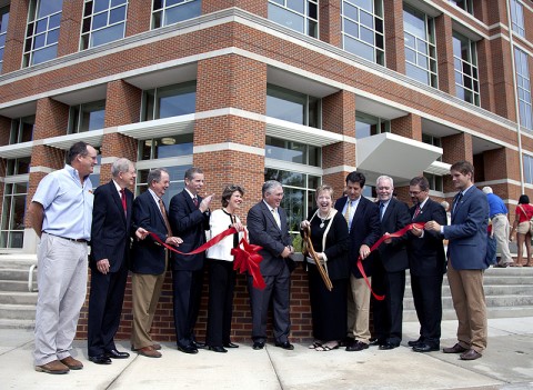 Grand Opening of the New Castle Heights residence hall.