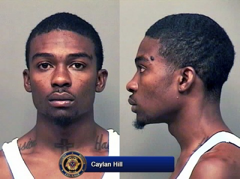 Clarksville Police are on the lookout for aggravated assault and carjacking suspect Caylan Hill. Clarksville Police are on the lookout for aggravated assault and carjacking suspect Caylan Hill.