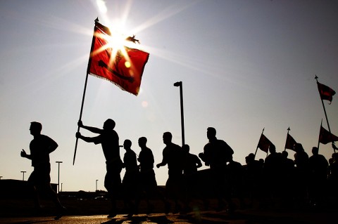 101st Airborne Division (Air Assault) run.