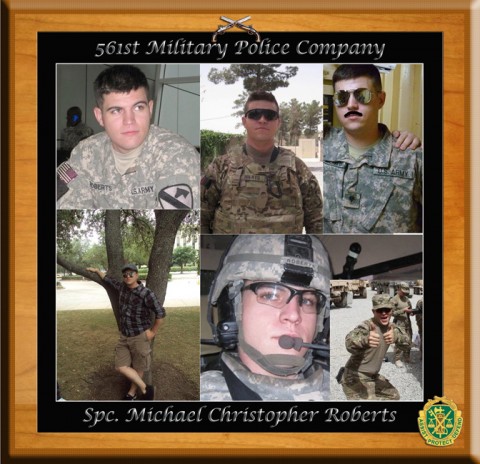 Spc. Michael Christopher Roberts