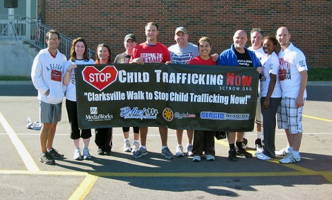 The 2010 Stop Child Trafficking Now Walk/Run in Clarksville. The 2010 Stop Child Trafficking Now Walk/Run in Clarksville.