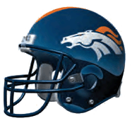 Broncos Helmet