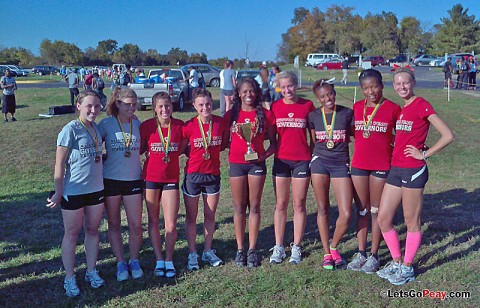 Austin Peay women's cross country team won the Thorobreds Stampede, Friday. APSU Cross Country. (Courtesy: Austin Peay Sports Information)