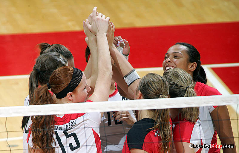 Austin Peay Lady Govs Volleyball close home schedule with Tennessee