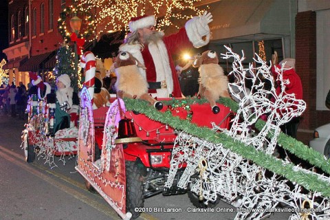 The 2010 Christmas Parade.