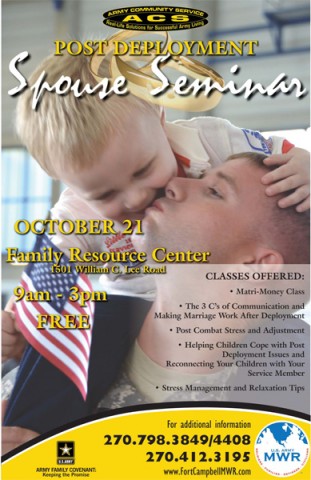 ACS Post-Deployment Spouse Seminar