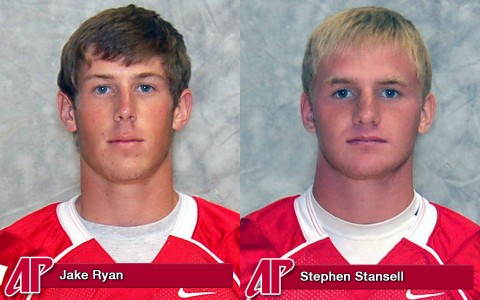 Jake Ryan and Stephen Stansell earn OVC honors Jake Ryan and Stephen Stansell earn OVC honors