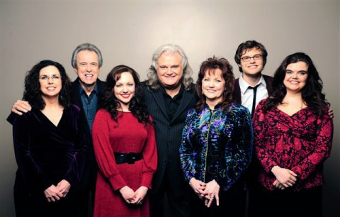 (L-R) Sharon White Skaggs, Buck White, Rachel Leftwich, Ricky Skaggs, Cheryl White, Luke Skaggs and Molly Skaggs. (Photo Credit: Erick Anderson)