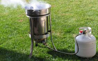 Deep Frying a Turkey