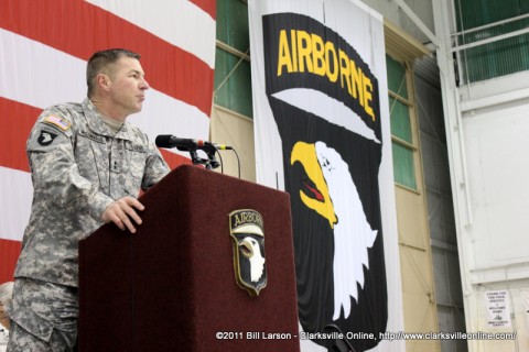 Maj. Gen. James McConville, Commander of the 101st Airborne Division