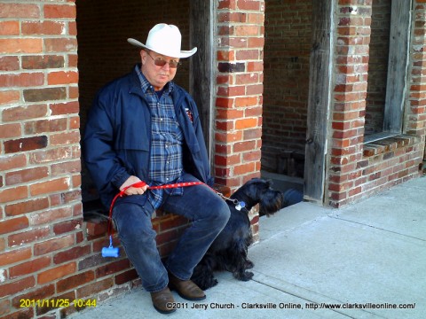 Phil Schhfer and his dog Zoe