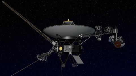 Artist's concept of NASA's Voyager spacecraft. (Image credit: NASA/JPL-Caltech)