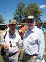 Ron Churchill (left), Mr.Tidwell (right) Taken at the 2008 TSU Small Farm Expo (Karla Kean)