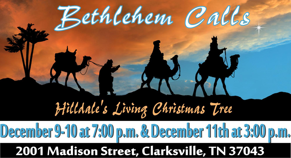 Hilldale Baptist Church presents “The Living Christmas Tree Bethlehem