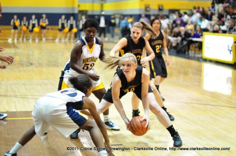 Clarksville High Lady Wildcats defeated the Northeast High Lady Eagles 89-9.