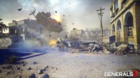 Command & Conquer Generals 2 screenshot. Command & Conquer Generals 2 screenshot.