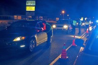 The December 9th DUI Checkpoint. (Photo by CPD-Jim Knoll)