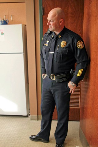 Police Department Captain. (Photo by CPD-Jim Knoll)