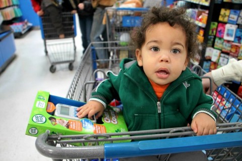 Clarksville Police Union and The Fraternal Order of Police children's shopping spree. (Photo by CPD-Jim Knoll)