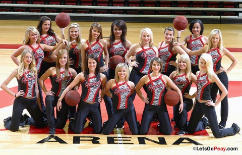 Pom Clinic Saturday, January 14th. (Courtesy: Austin Peay Sports Information)