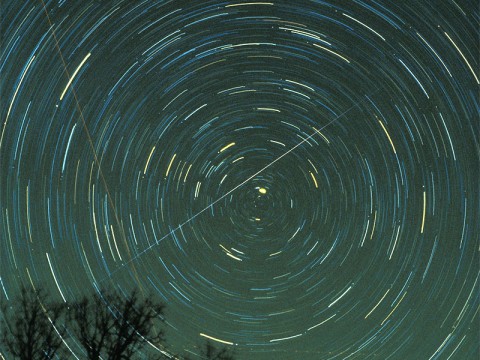 A Geminid meteor. (Image credit: Jimmy Westlake)