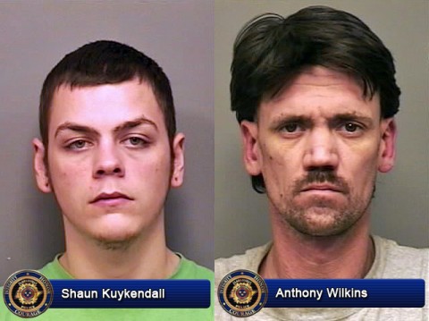 Shaun Kuykendall and Anthony Wilkins. Shaun Kuykendall and Anthony Wilkins.