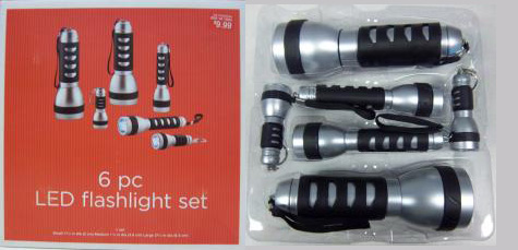 LED Flashlight sets recalled due to fire and burn hazards by Target. LED Flashlight sets recalled due to fire and burn hazards by Target.