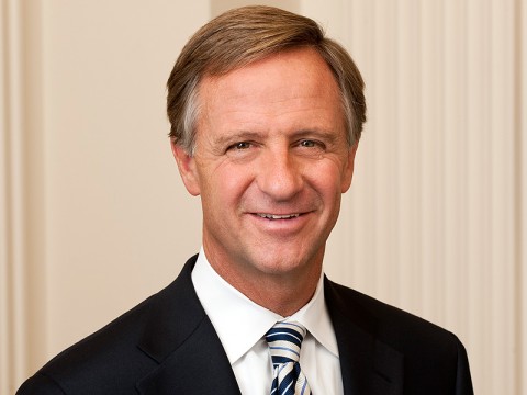 Tennessee Governor Bill Haslam. Tennessee Governor Bill Haslam.