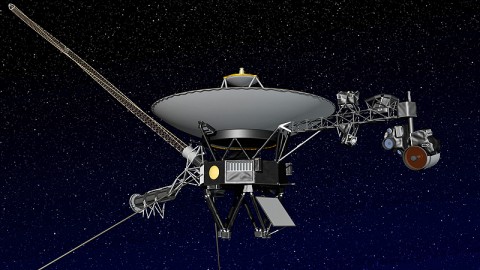 Artist's concept of NASA's Voyager spacecraft. (Image credit: NASA/JPL-Caltech)