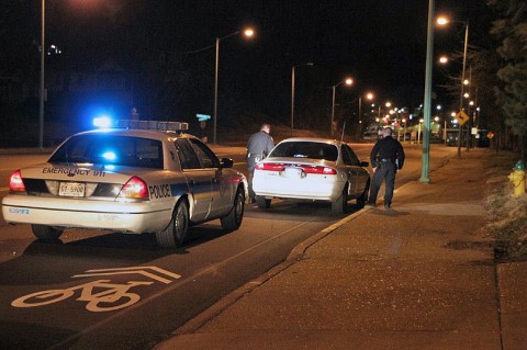 Clarksville Police saturation patrol. (Photo by CPD-Jim Knoll)