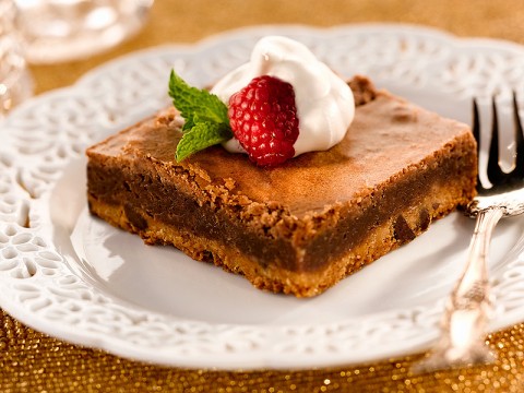 Chocolate Fudge Pie Bars