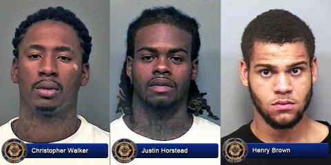 Christopher Walker, Justin Horstead and Henry Brown