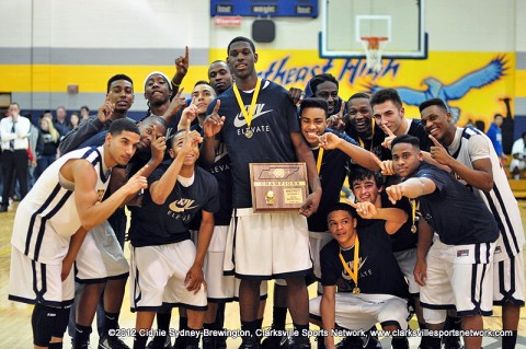 Northeast High School Eagles, the 2011-12 District 10-AAA Tournament Champions.