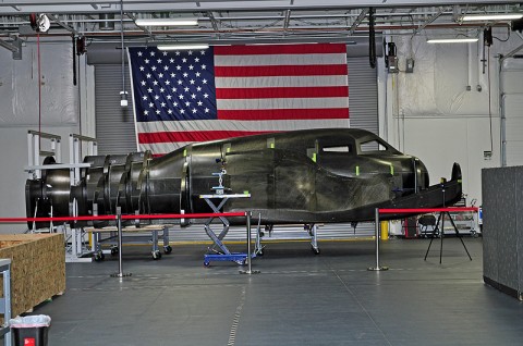 Sierra Nevada's Dream Chaser flight test vehicle is in Louisville, CO, where it will be assembled and integrated with secondary systems for future milestones. (Image credit: Sierra Nevada Corp.) Sierra Nevada's Dream Chaser flight test vehicle is in Louisville, CO, where it will be assembled and integrated with secondary systems for future milestones. (Image credit: Sierra Nevada Corp.)