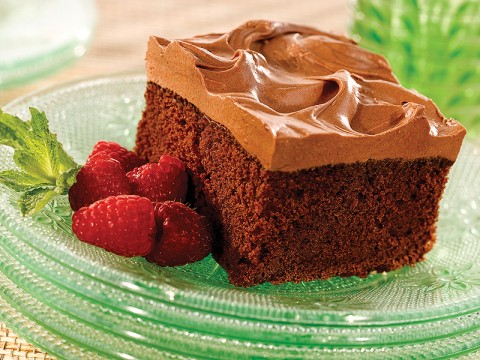 Sour Cream Chocolate Sheet Cake