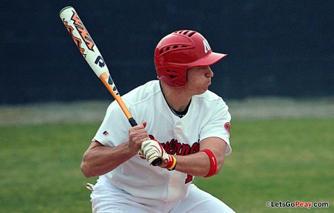 Shortstop Reed Harper's seventh inning leadoff home run sparked the Govs in their come-back win at Southeast Missouri, Sunday. Austin Peay Baseball. (Courtesy: Brittney Sparn/APSU Sports Information)