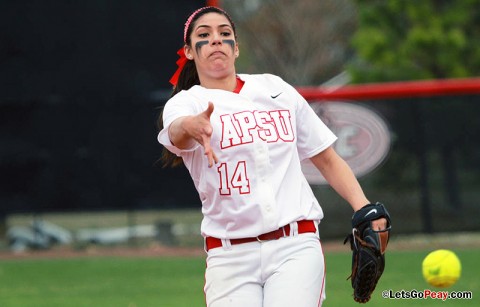 Austin Peay Women's Softball. (Courtesy: Brittney Sparn/APSU Sports Information)