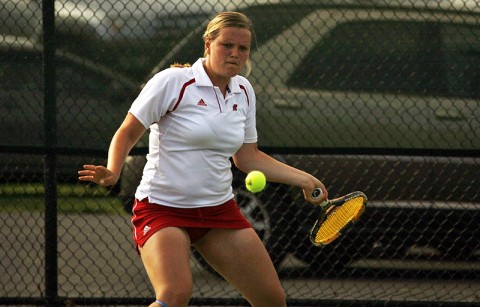 Senior Vanja Tomic continued her dominance at No. 1 singles for Austin Peay winning her 17th-straight match. Austin Peay Women's Tennis.  (Courtesy: Austin Peay Sports Information)