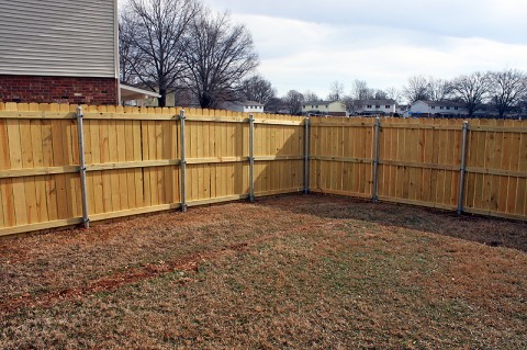 Privacy fences like these will be installed in the Pierce Village Neighborhood starting today.