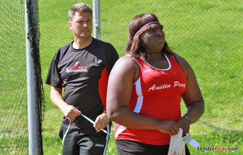 Austin Peay Women's Track and Field. (Courtesy: Brittney Sparn/APSU Sports Information)