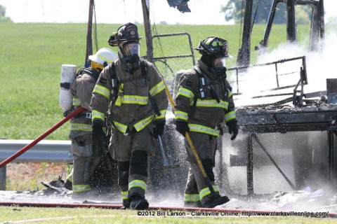 EMC/Firefighter Tom Ford and Firefighter Andrew Arms from Engine 90