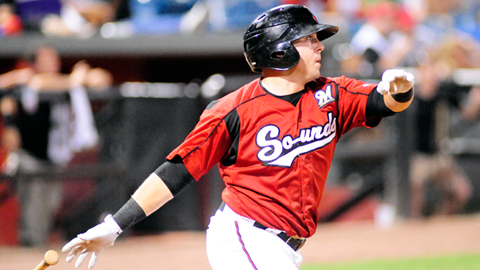 (Mike Strasinger / Nashville Sounds) (Mike Strasinger / Nashville Sounds)