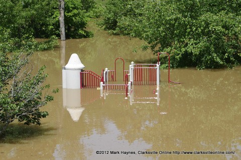 Valleybrook Park was completely submerged during the flood of 2010.