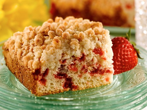 Strawberry Crumb Cake