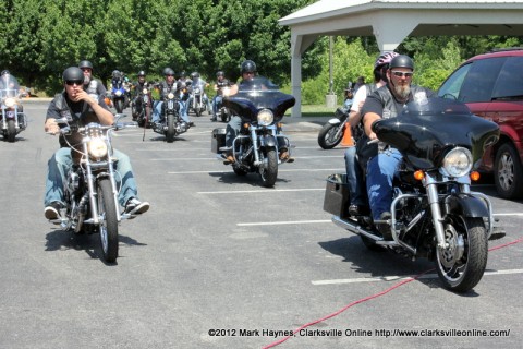 Iron Order and Iron Order Maidens start their military run for Relay for Life.