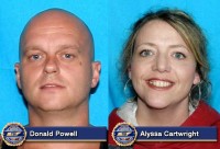 Donald Powell and Alyssa Cartwright