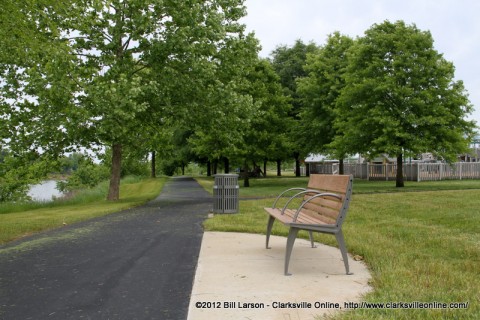 The Walking Trails along the Cumberland River are part of the new Liberty Park which opens which has it's Grand Opening on Tuesday, October 23rd.